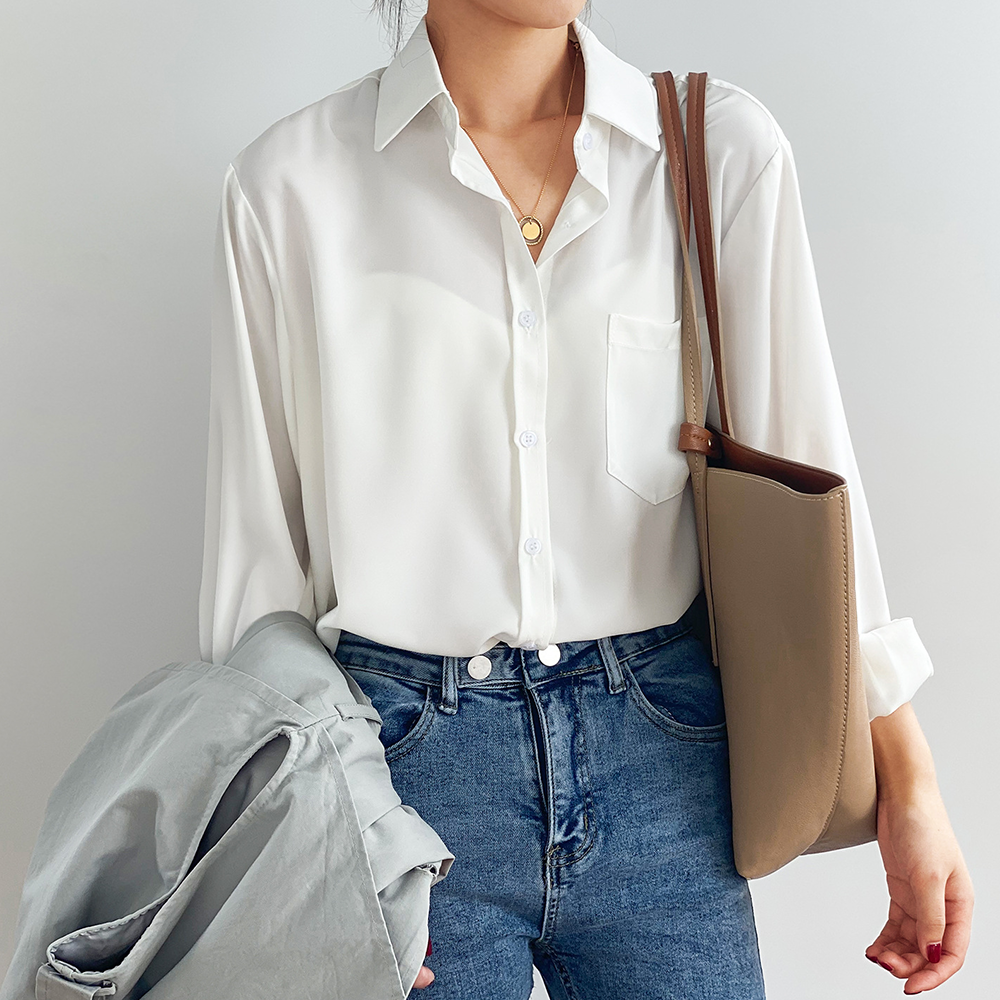 Frieda™ - Elegante Vintage lose Bluse