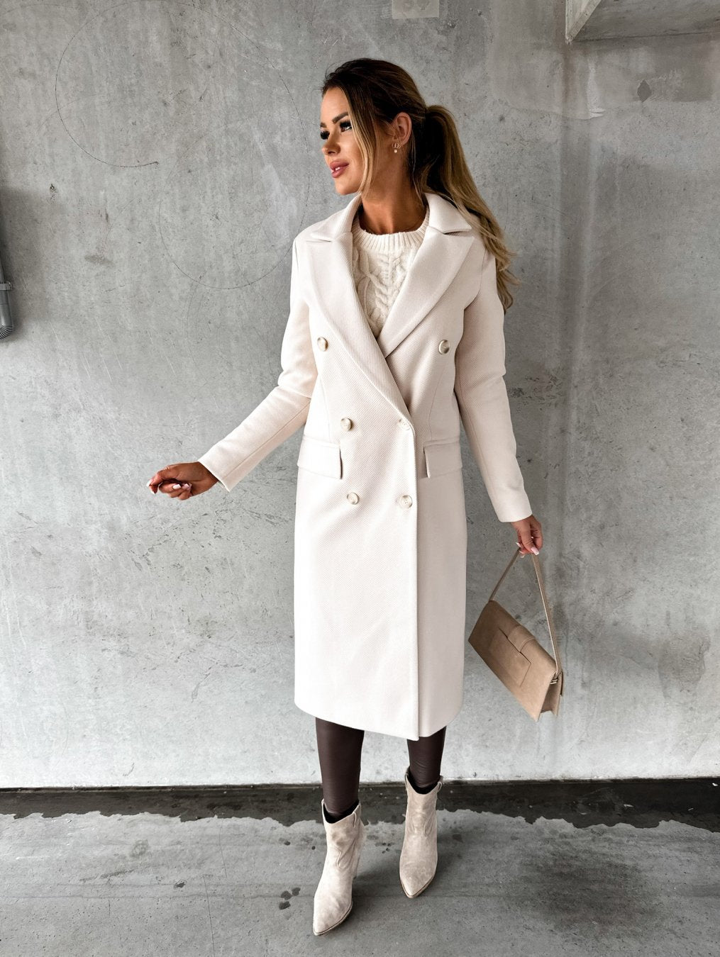 Sarah™ - Langer Damenmantel