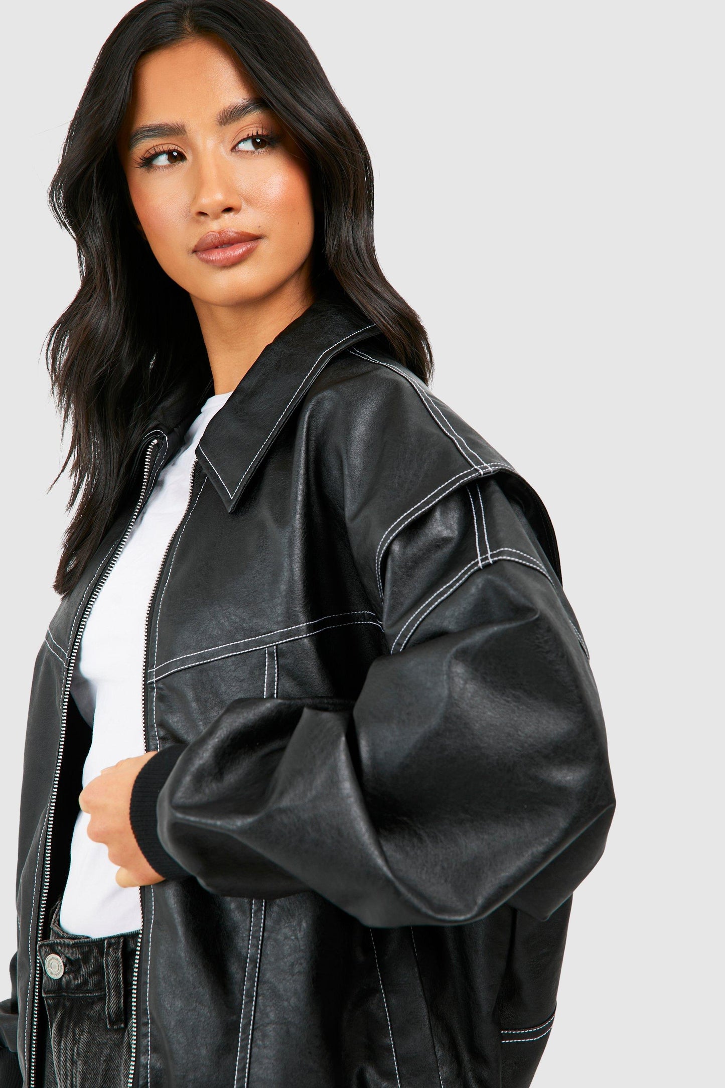 Isla™ - Klassische Bomberjacke aus Leder