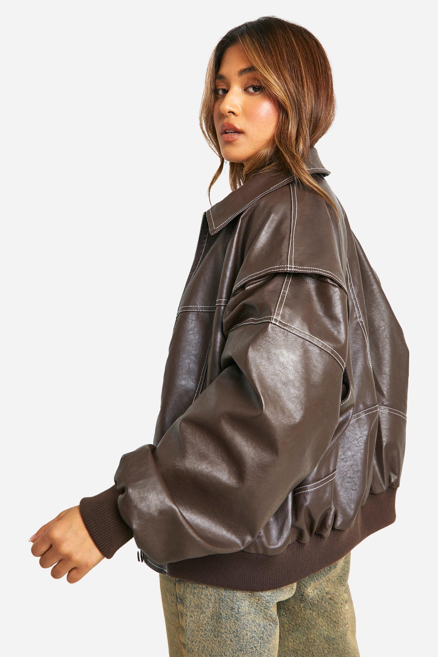 Isla™ - Klassische Bomberjacke aus Leder