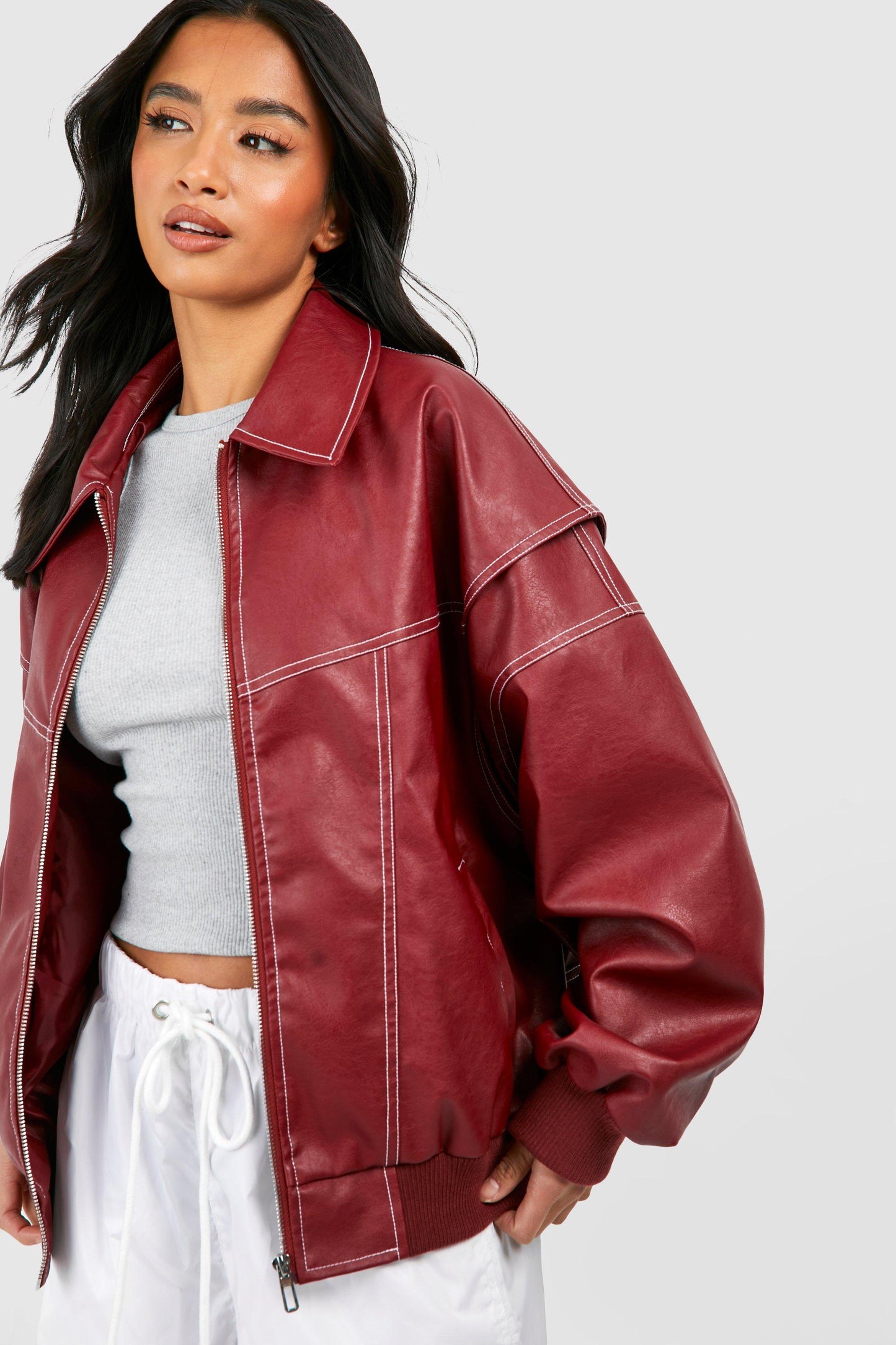 Isla™ - Klassische Bomberjacke aus Leder