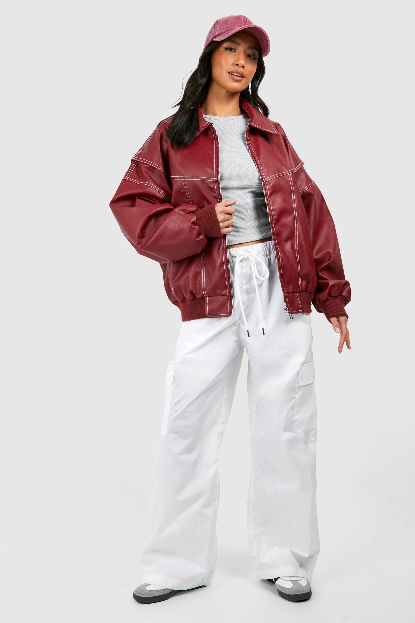 Isla™ - Klassische Bomberjacke aus Leder
