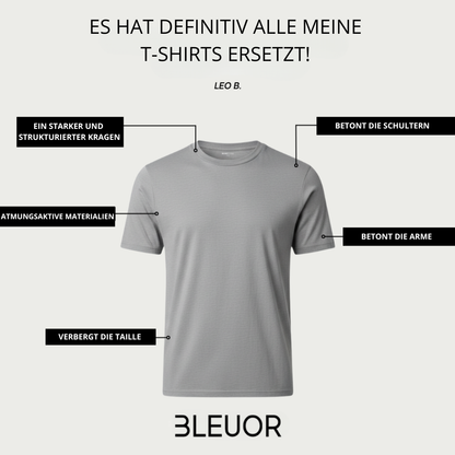 T-SHIRT PERFECT FIT TORINO – GRAU