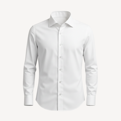 BÜGELFREIES SLIM FIT HEMD FIRENZE – WEISS