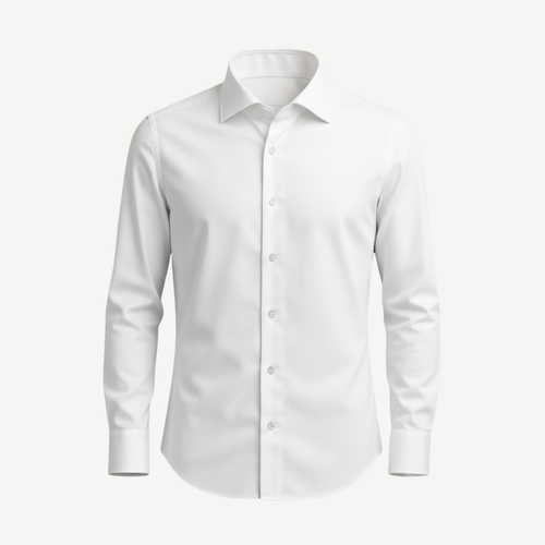 BÜGELFREIES SLIM FIT HEMD FIRENZE – WEISS