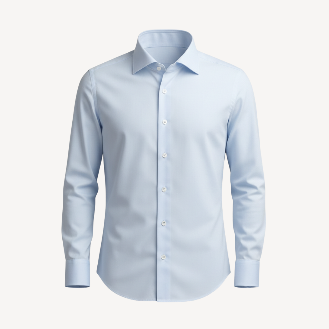 BÜGELFREIES SLIM FIT HEMD FIRENZE – HELLBLAU