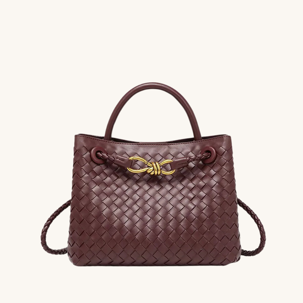 CABAS CATANIA – BURGUNDERROT