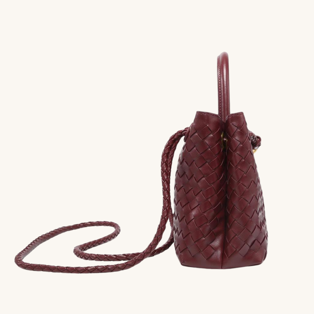 CABAS CATANIA – BURGUNDERROT