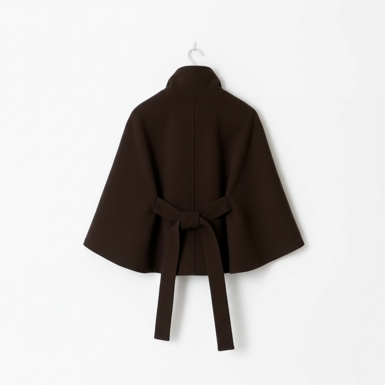 GÜRTEL CAPE COAT MESSINA – BRAUN