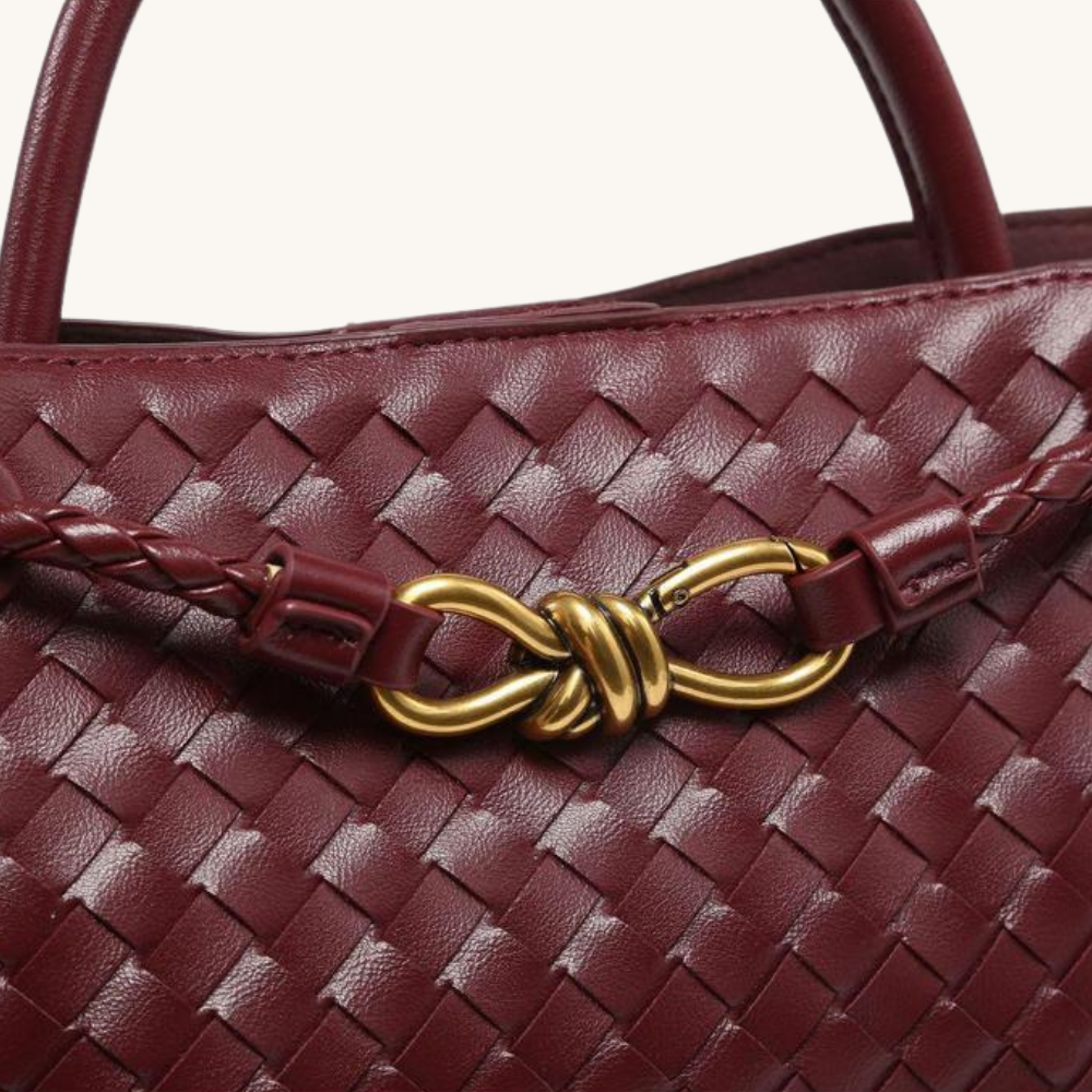 CABAS CATANIA – BURGUNDERROT