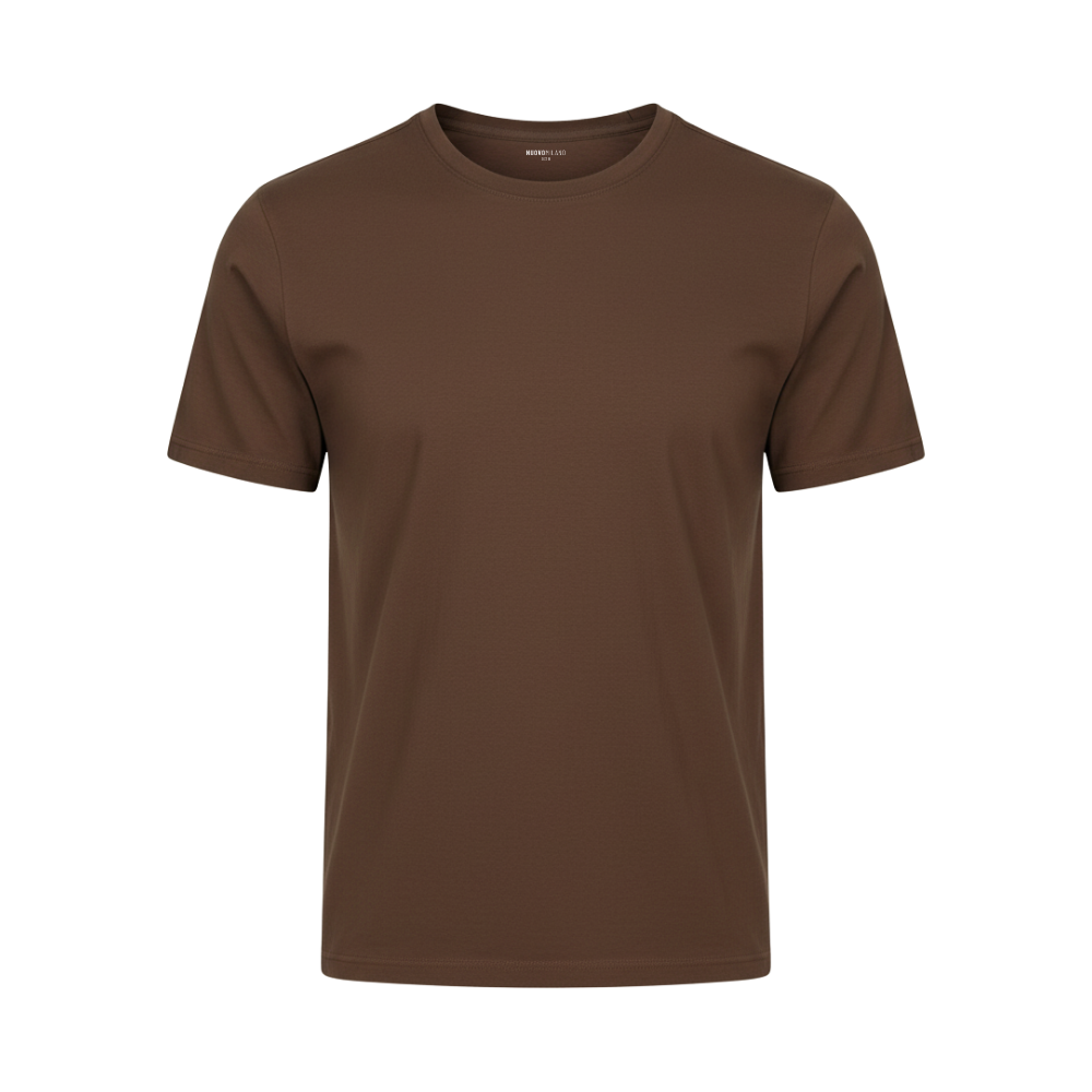 T-SHIRT PERFECT FIT TORINO – BRAUN