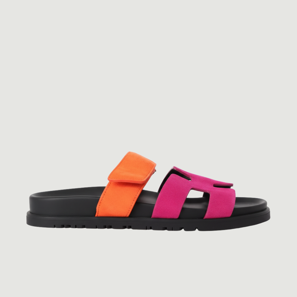 SANDALS ROMA – ORANGE & ROSA