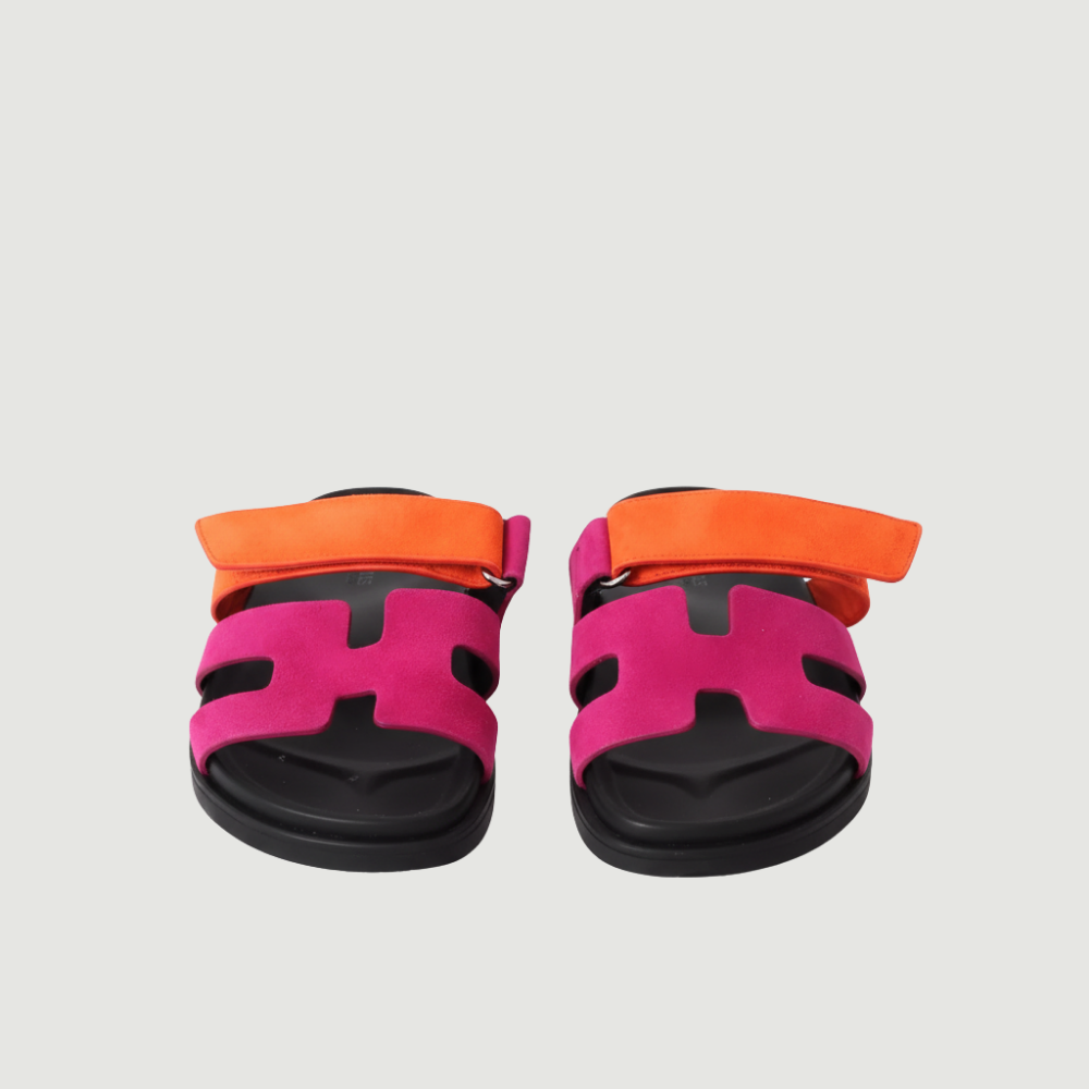 SANDALS ROMA – ORANGE & ROSA