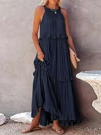 Vivian™ - Lässiges, lockeres Maxikleid