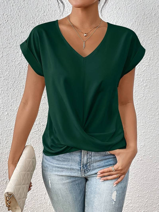Tamara™ - Lässiges T-Shirt mit kurzen Ärmeln für Damenbekleidung