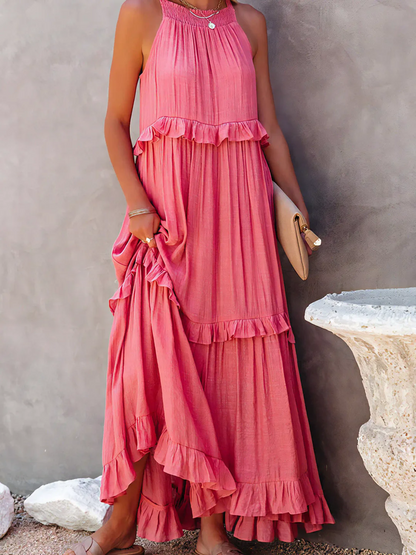 Vivian™ - Lässiges, lockeres Maxikleid