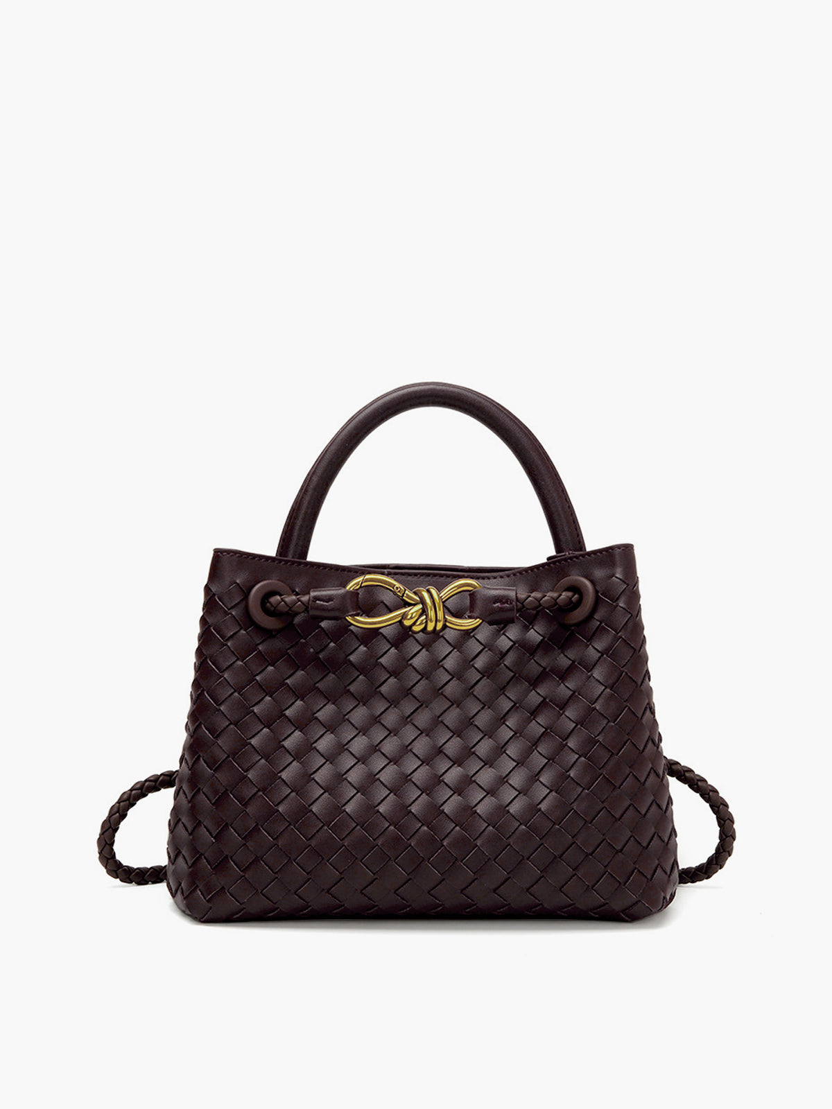 Bleuor™ | Tasche mit metallisiertem, gedrehtem Griffdetail