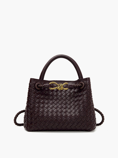 Bleuor™ | Tasche mit metallisiertem, gedrehtem Griffdetail