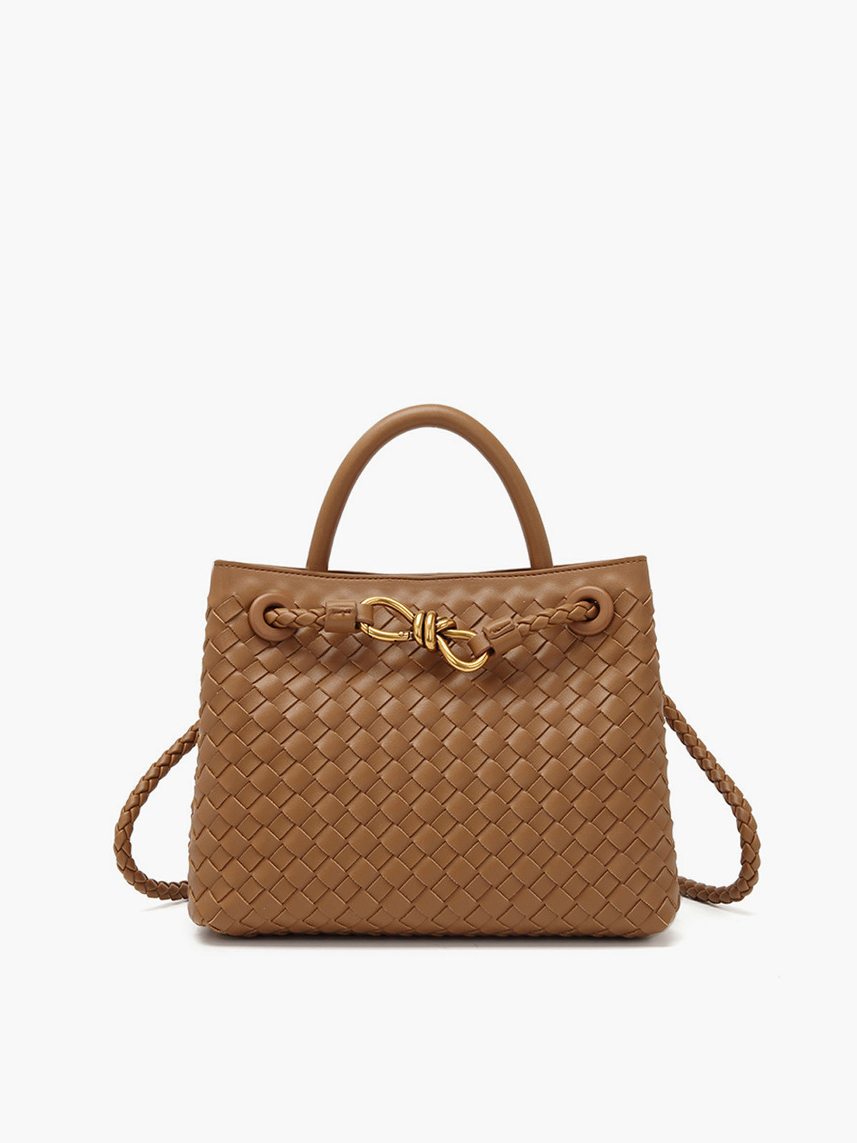 Bleuor™ | Tasche mit metallisiertem, gedrehtem Griffdetail