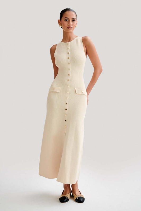 Zarah™ - Elegantes Kleid mit O-Ausschnitt