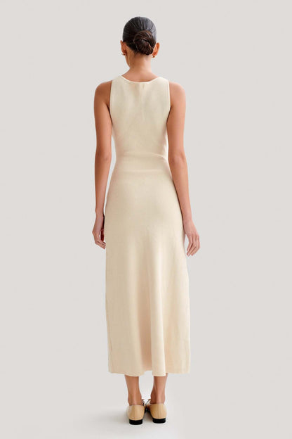 Zarah™ - Elegantes Kleid mit O-Ausschnitt