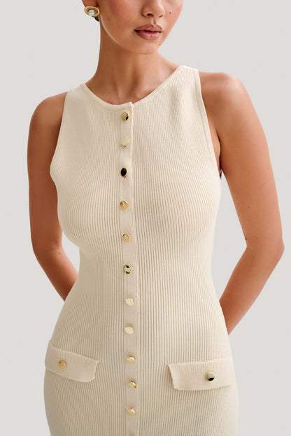 Zarah™ - Elegantes Kleid mit O-Ausschnitt