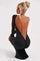 Filou's™ - Maxikleid mit tiefem Ausschnitt