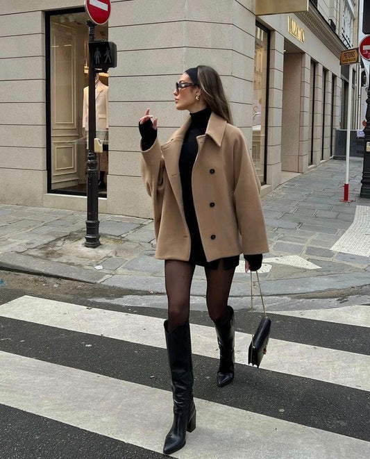 Lucia™ - Gemütliche Jacke aus Wollmischung in Übergröße