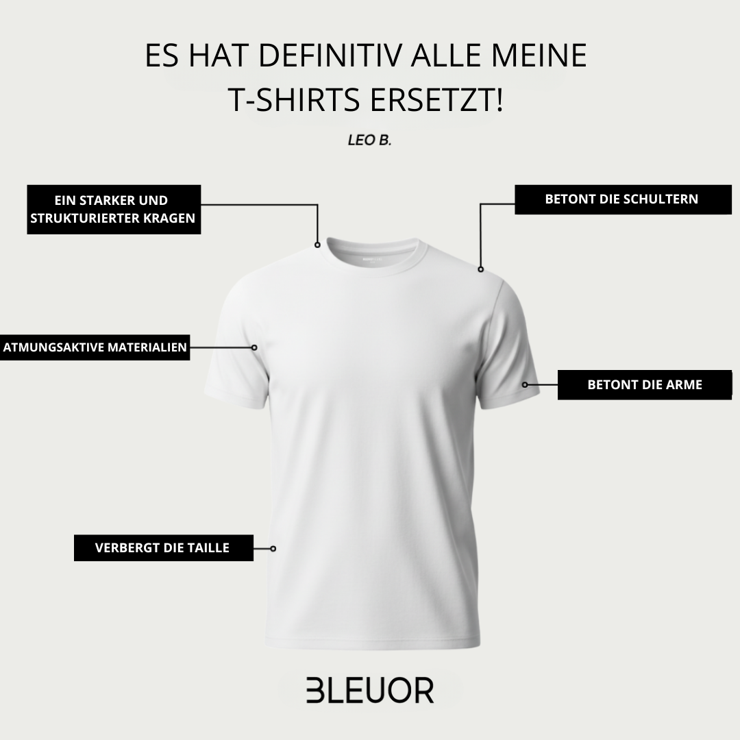 T-SHIRT PERFECT FIT TORINO – WEISS