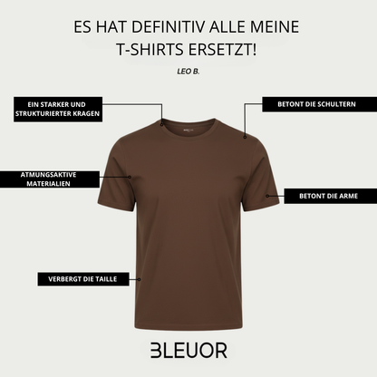T-SHIRT PERFECT FIT TORINO – BRAUN