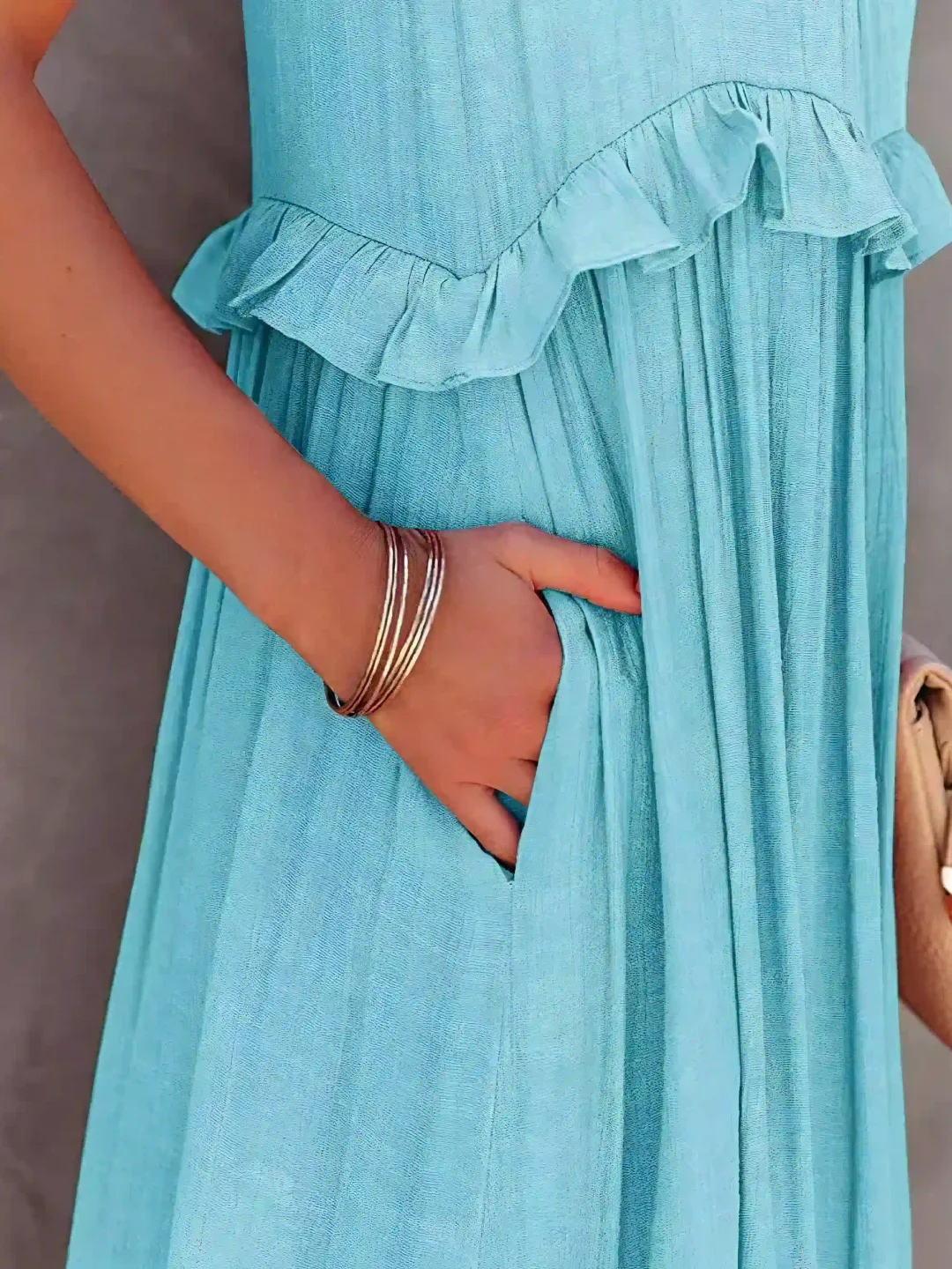 Vivian™ - Lässiges, lockeres Maxikleid