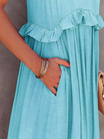 Vivian™ - Lässiges, lockeres Maxikleid