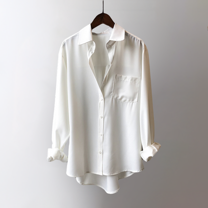 Frieda™ - Elegante Vintage lose Bluse
