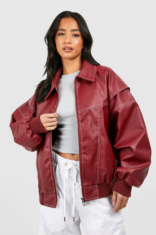 Isla™ - Klassische Bomberjacke aus Leder