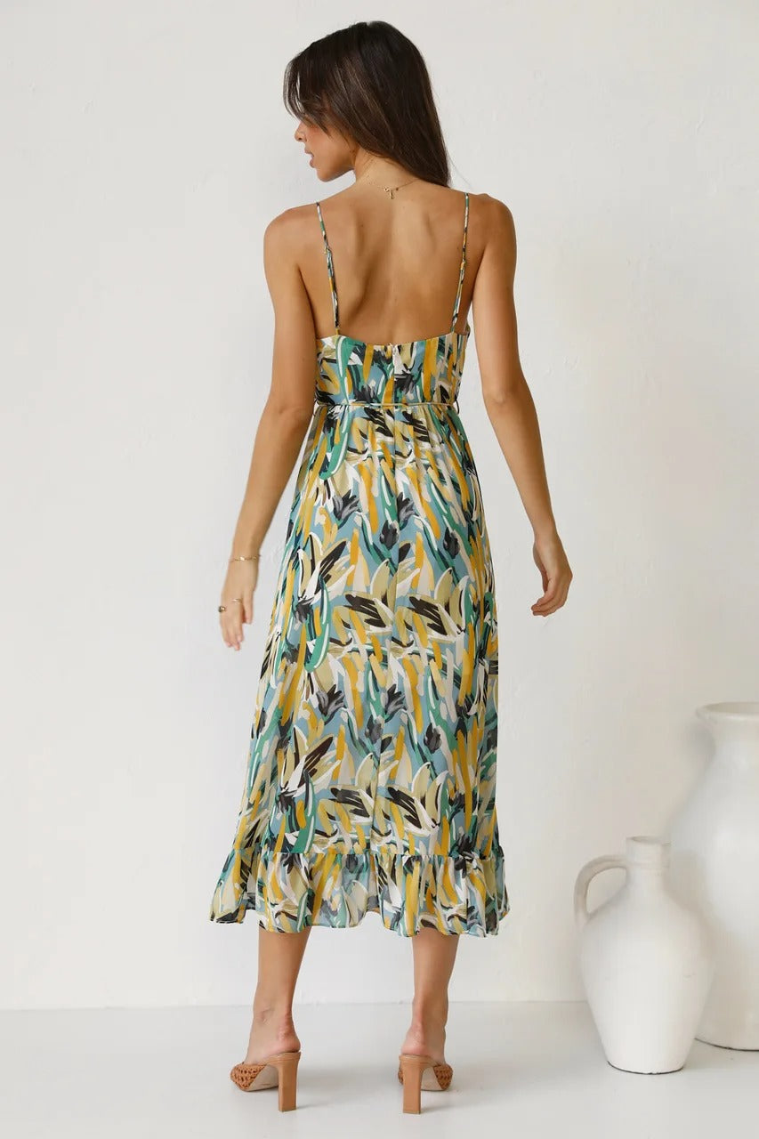 Selene™ -  Boho-Strandkleid mit Riemen