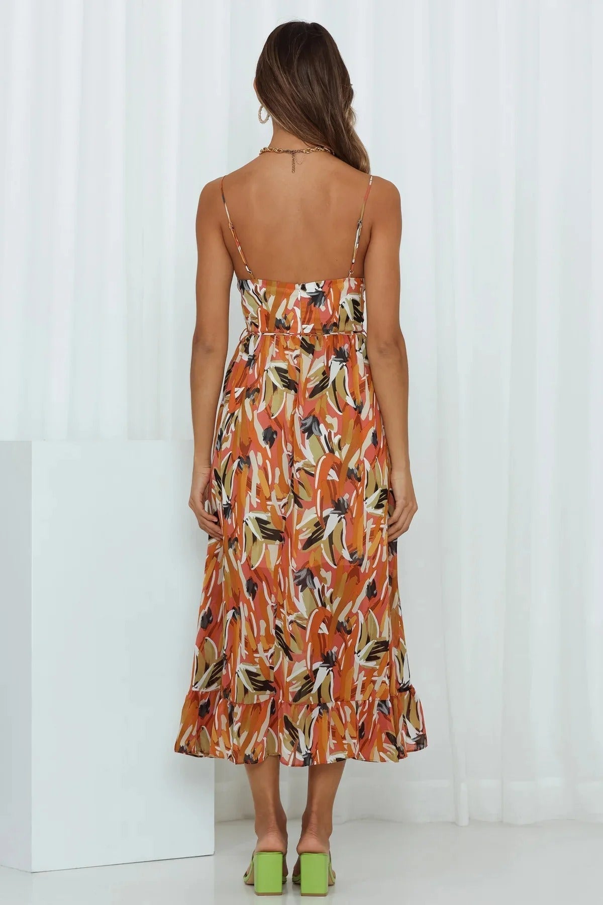 Selene™ -  Boho-Strandkleid mit Riemen