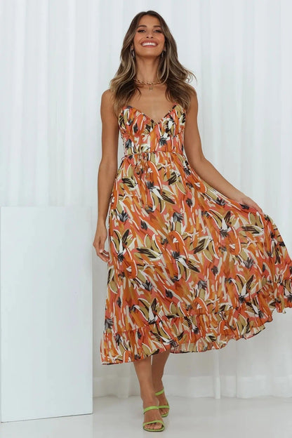 Selene™ -  Boho-Strandkleid mit Riemen