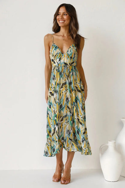 Selene™ -  Boho-Strandkleid mit Riemen