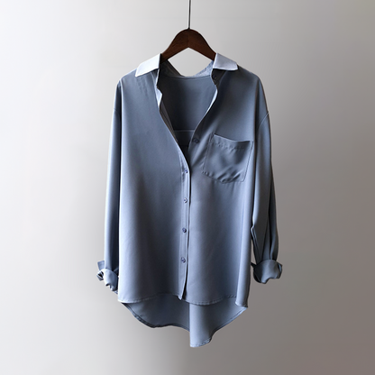 Frieda™ - Elegante Vintage lose Bluse
