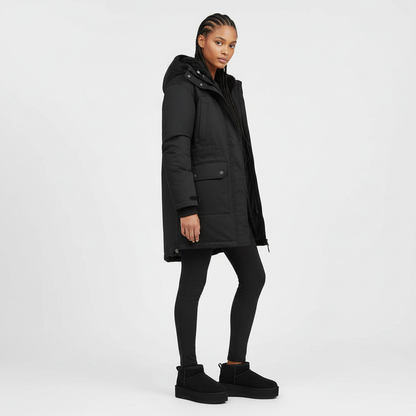 MINI PLATFORM-KNÖCHELBOOT SIENA – SCHWARZ