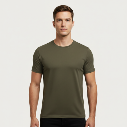 T-SHIRT PERFECT FIT TORINO – KAKI