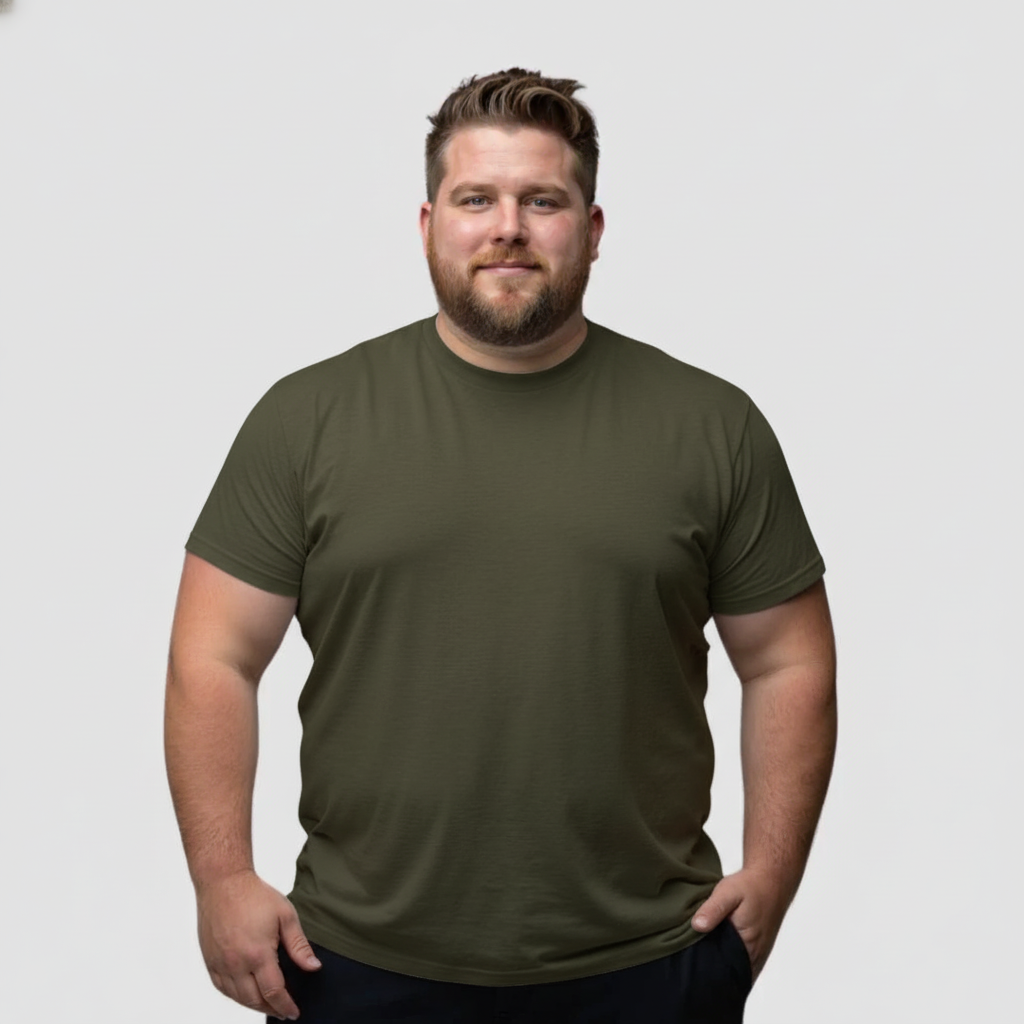 T-SHIRT PERFECT FIT TORINO – KAKI