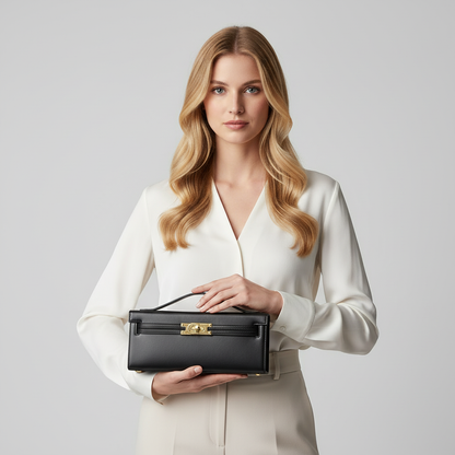 TOP-HANDLE-TASCHE TARANTO – SCHWARZ