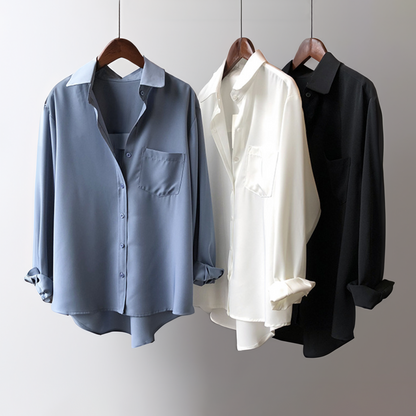 Frieda™ - Elegante Vintage lose Bluse