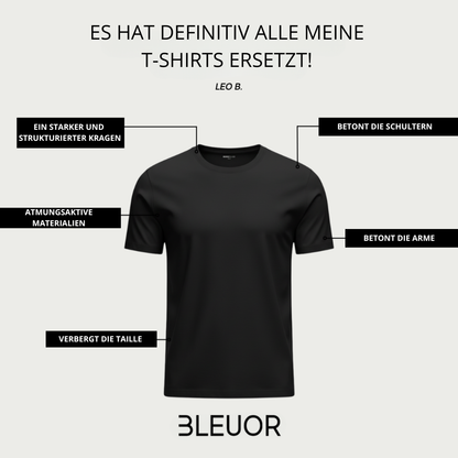 T-SHIRT PERFECT FIT TORINO – SCHWARZ